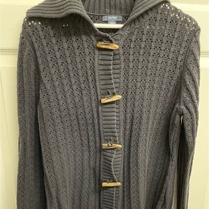Nautica toggle button sweater